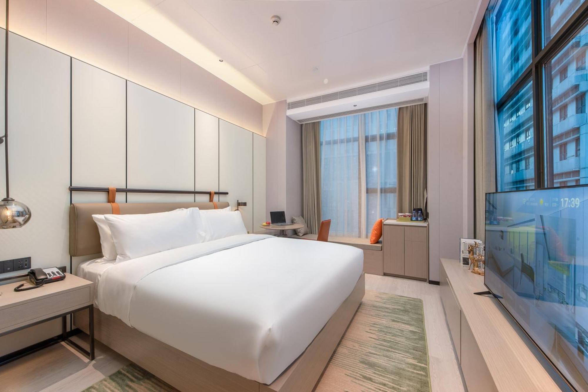 Oness Executive Hotel Guangzhou Huangpu Luogang - Free Shuttle Bus For Canton Fair Eksteriør bilde