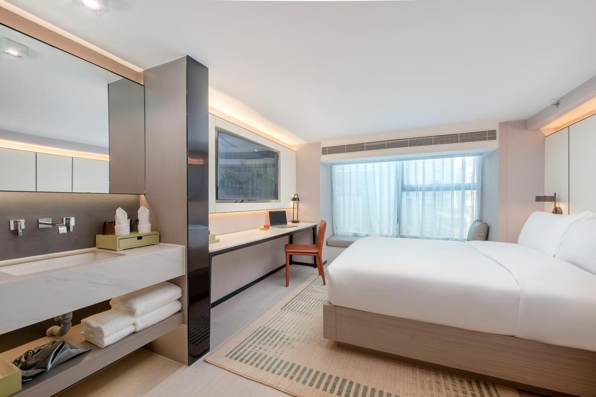 Oness Executive Hotel Guangzhou Huangpu Luogang - Free Shuttle Bus For Canton Fair Eksteriør bilde