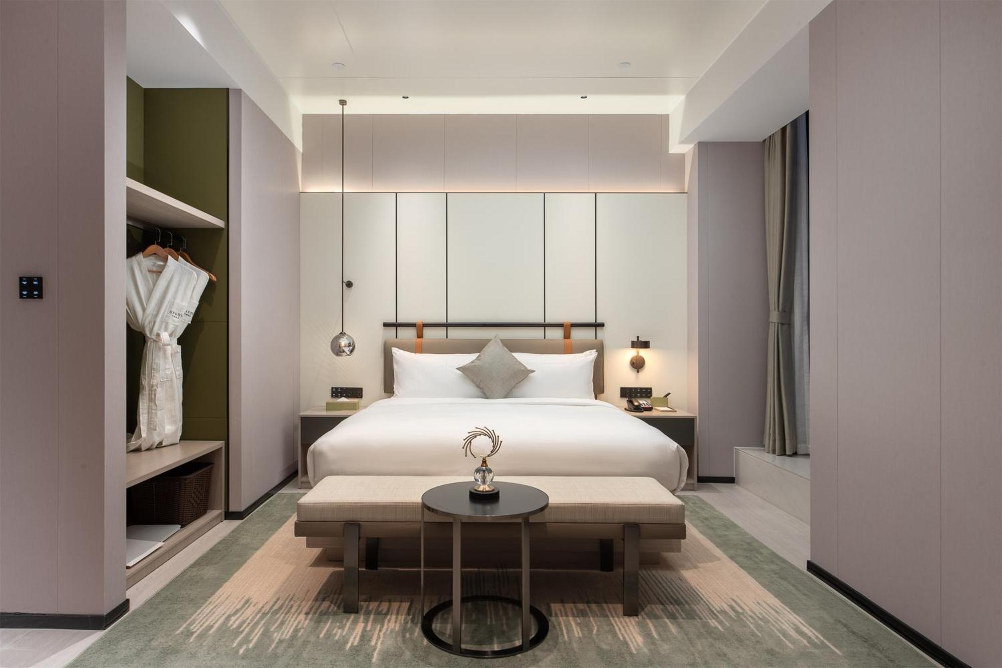 Oness Executive Hotel Guangzhou Huangpu Luogang - Free Shuttle Bus For Canton Fair Eksteriør bilde