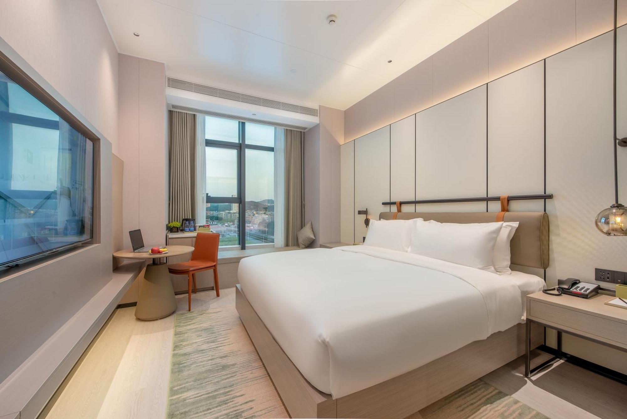 Oness Executive Hotel Guangzhou Huangpu Luogang - Free Shuttle Bus For Canton Fair Eksteriør bilde